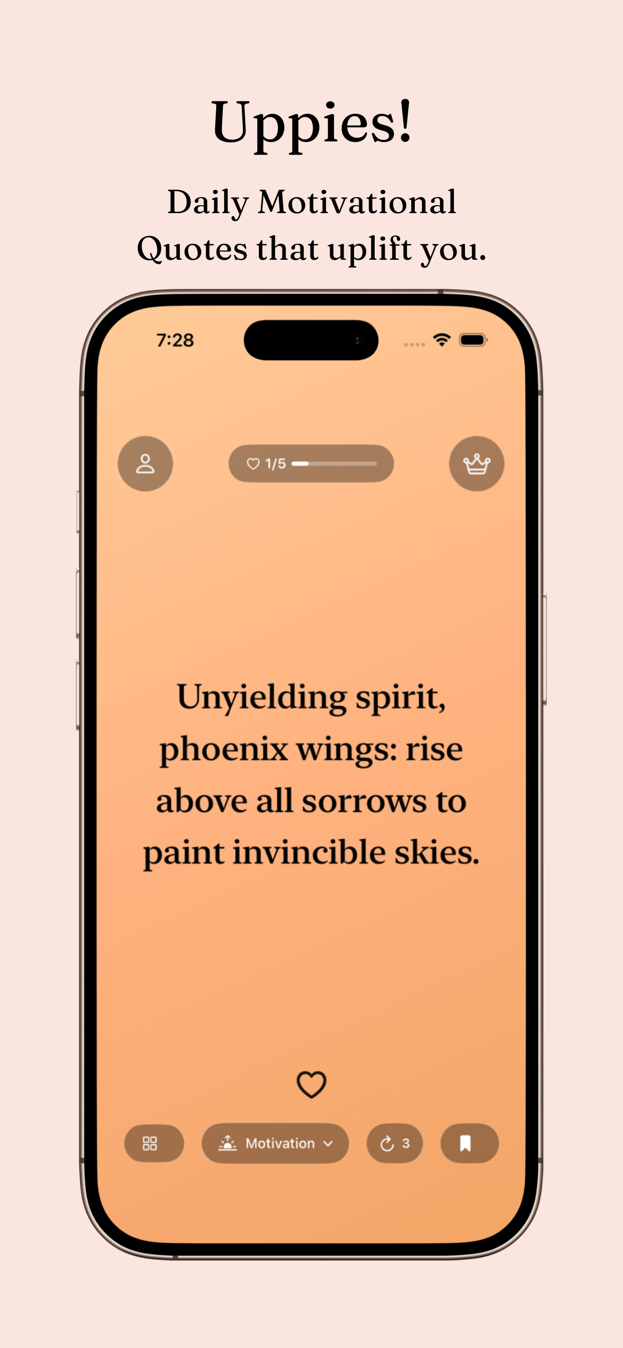 Uppies - Main Quote View